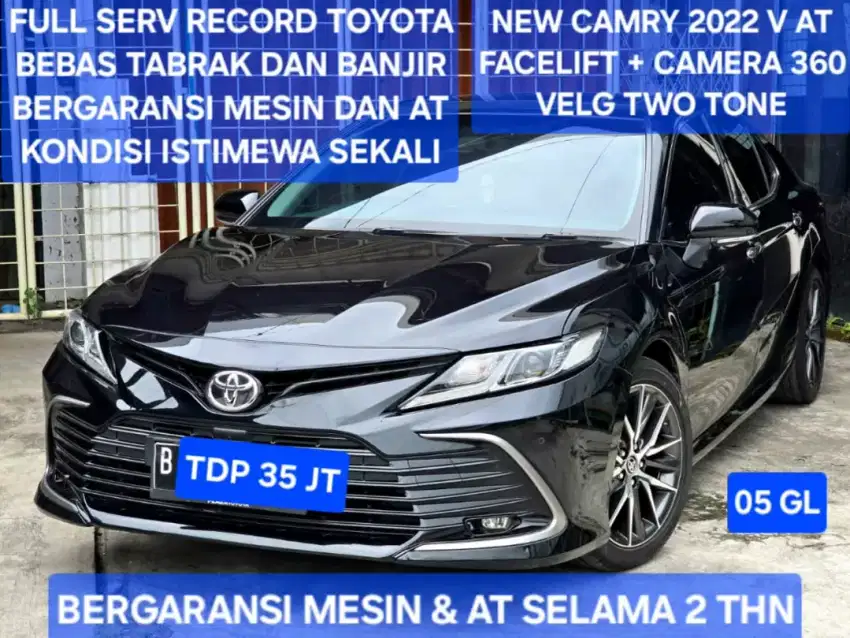 Toyota Camry 2022 V Facelift Automatic AT mirip 2021
