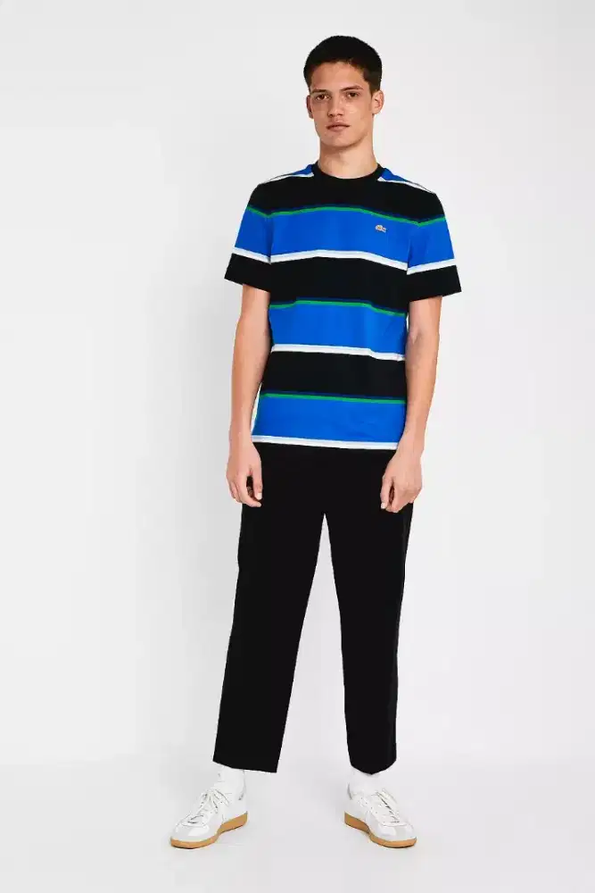 Kaos Lacoste LIVE x Opening Ceremony T-shirt  Striped 2017 Size L