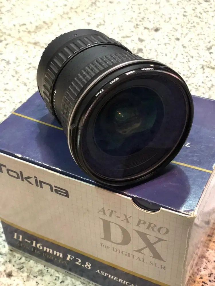 Lensa tokina 11-16mm f2.8 ATX PRO DX canon mount