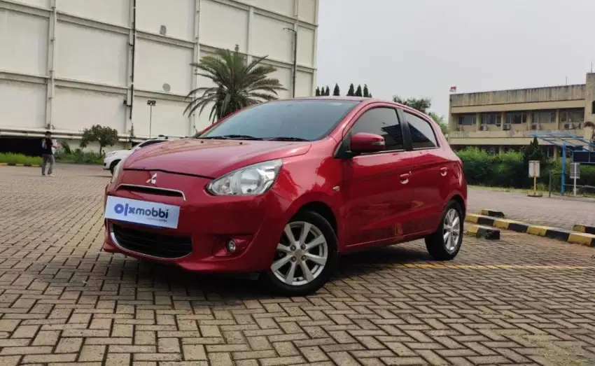 Mitsubishi Mirage  1.2 Exceed Bensin-AT 2016 Merah