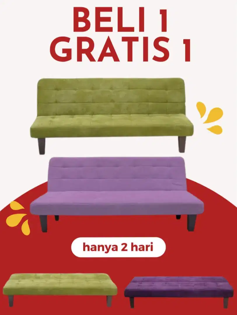 Gwinston Relax Sofa ( Beli 1 Gratis 1 )