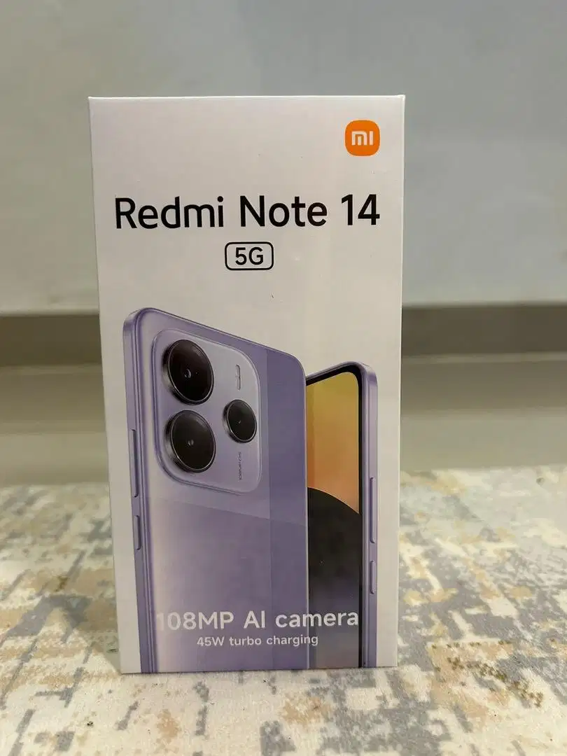 Xiaomi Redmi Note 14 5G Warna Hijau Coral, 8/256GB