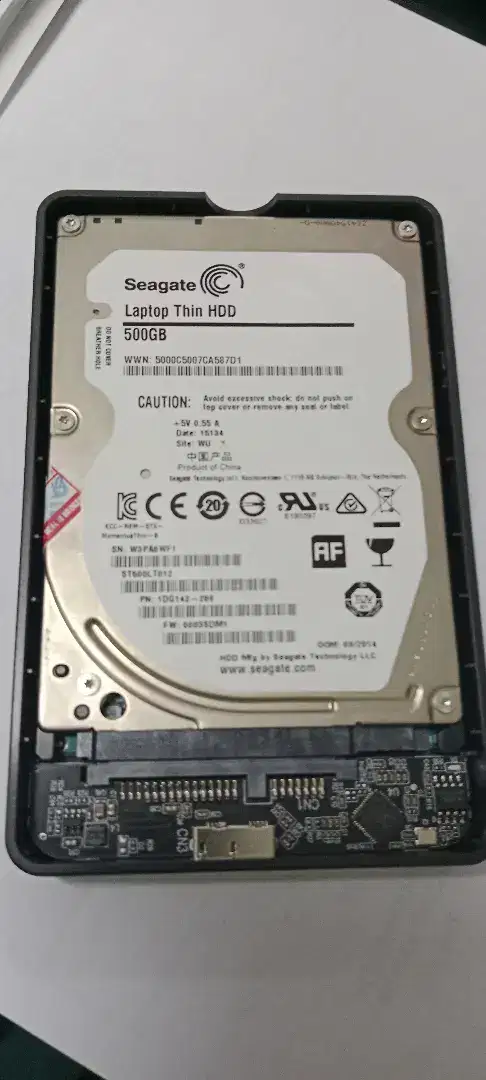 Hardisk external laptop