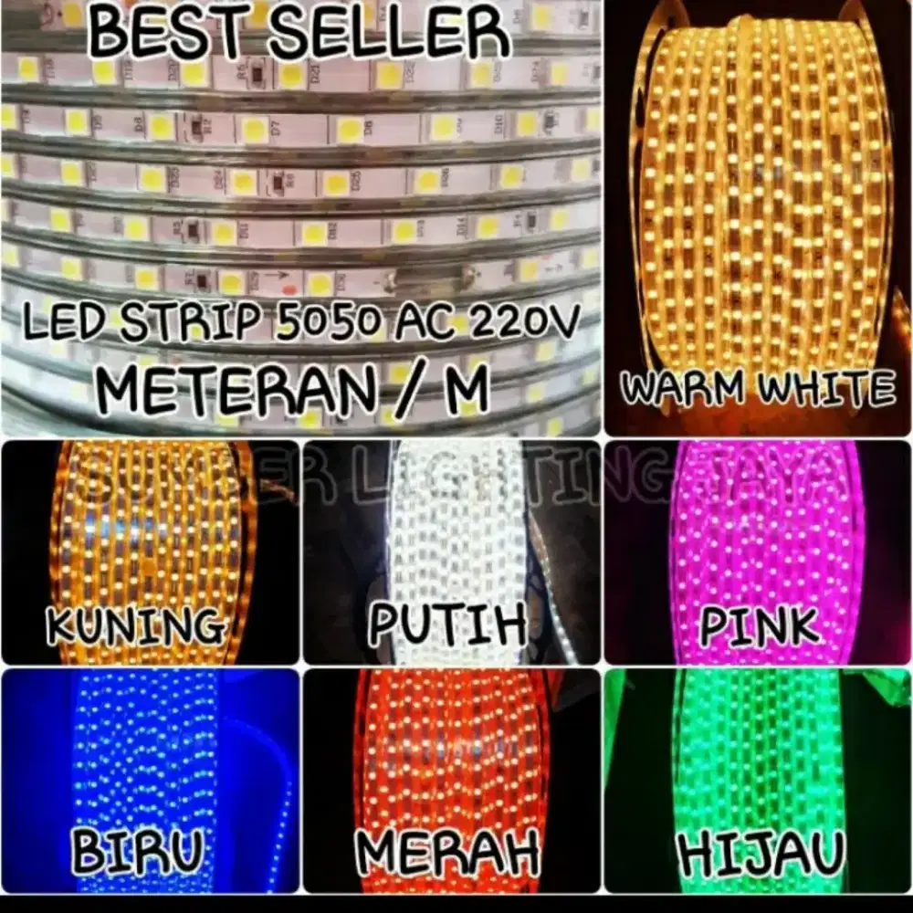 Lampu Led Strip SMD 5050 Harga Per Meter