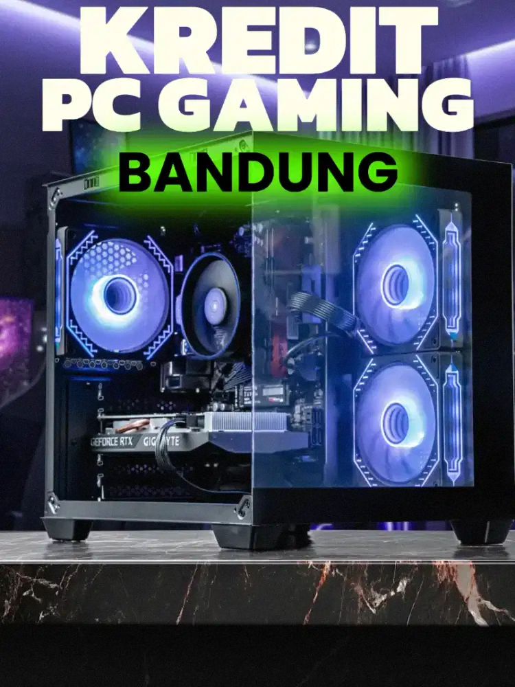 Kredit PC Gaming Bandung Ryzen 5 RTX 3060 Editing Rendering
