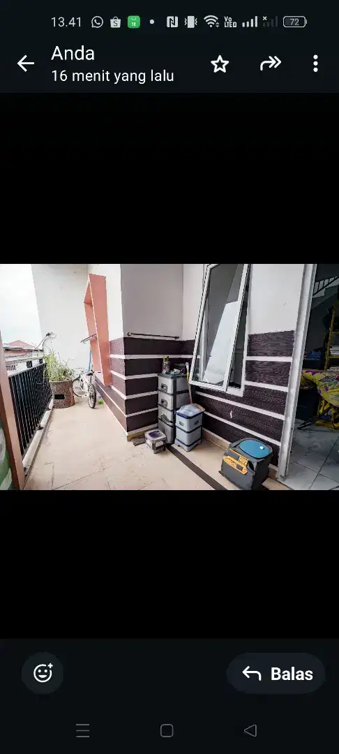 Jual rumah siap huni