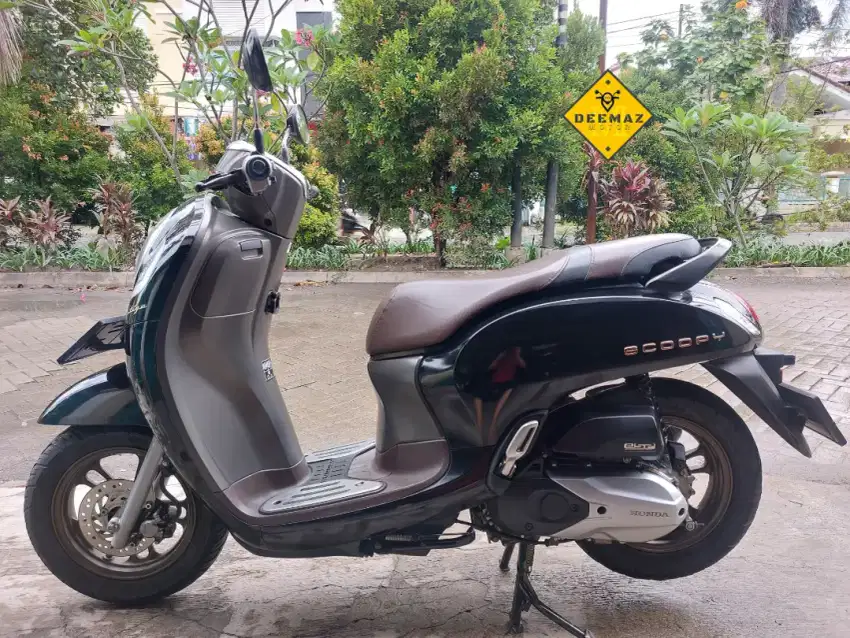 (DP 500)‼️ Scoopy Prestige Keyless Hitam 2022 Cash & Kredit