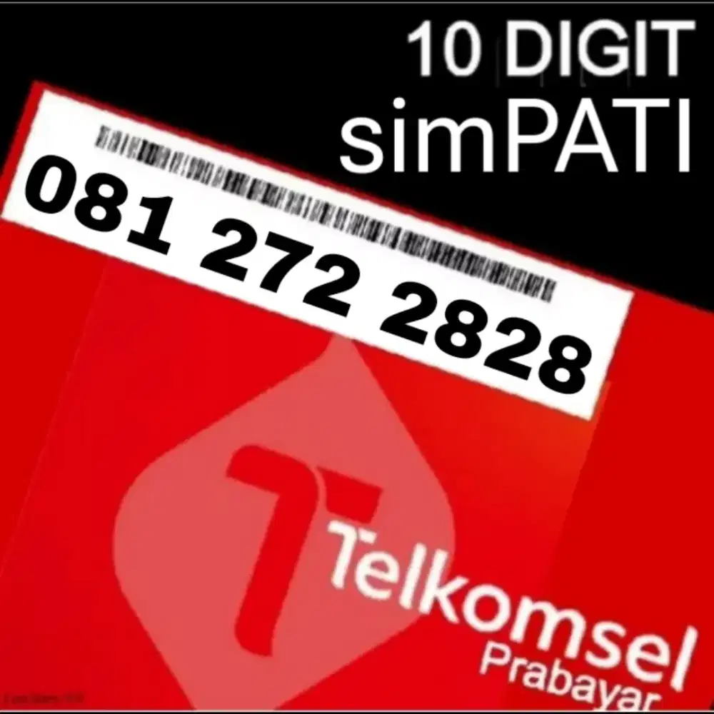 Nomor cantik telkomsel 10 digit simpati 2828
