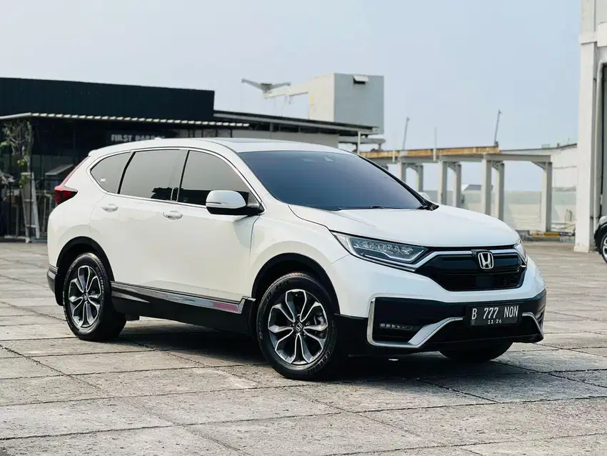 HONDA CRV TURBO PRESTIGE SENSING 2021, PUTIH, KM 40rban