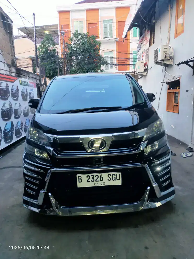 Vellfire 2.4 ZG Premium Sound 2014 upgrade 2023 Modellista