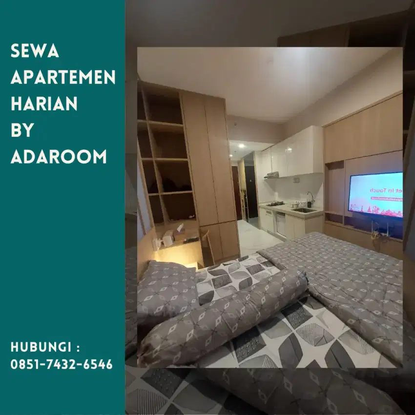 Disewakan apartemen harian Kalibata City murah