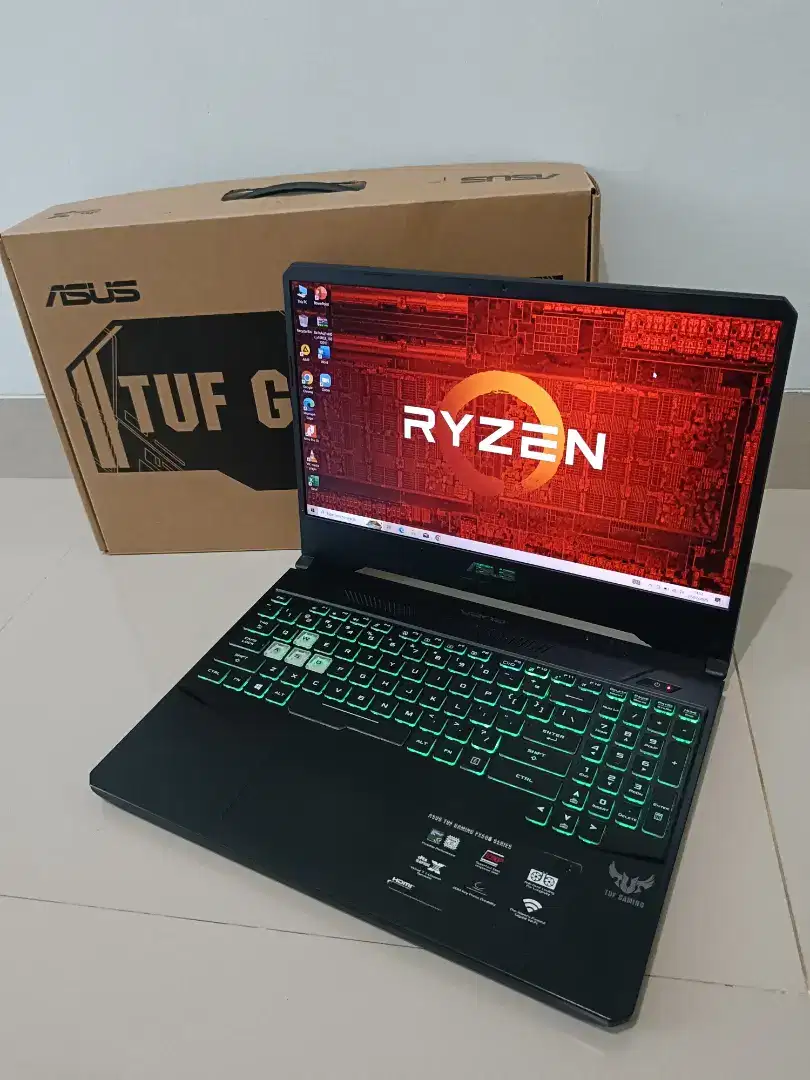 Laptop Asus TUF Gaming FX505 RYZEN 5 RAM 16GB SSD 512 VGA NVIDIA 4GB