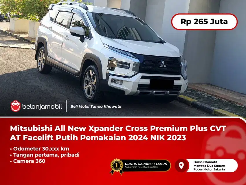 [ PAJAK PNJNG ] Mitsubishi Xpander Cross Premium Plus CVT AT 2023/2024