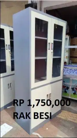 RAK BUKU LEMARI PAJANGAN RAK ARSIP BESI BERBAGAI MODEL LEMARI PAJANGAN