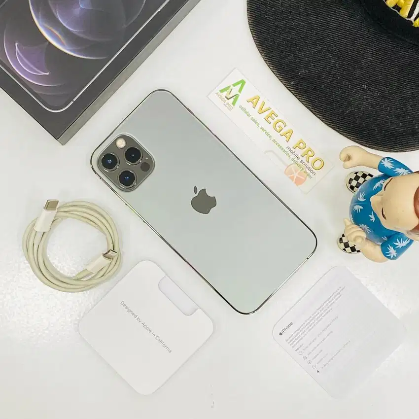 Second iphone 12 pro 256gb graphite garansi resmi
