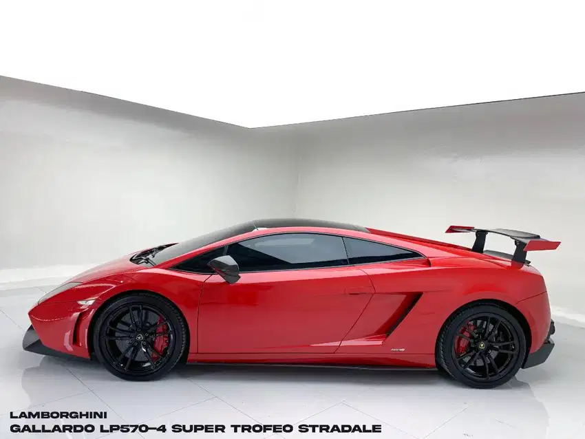 LAMBORGHINI GALLARDO LP570-4 SUPER TROFEO STRADALE 2012 ROSSO MARS ON