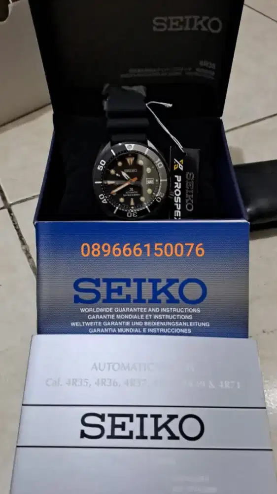 Seiko Prospex Automatic Divers Limited Edition Ori fullset