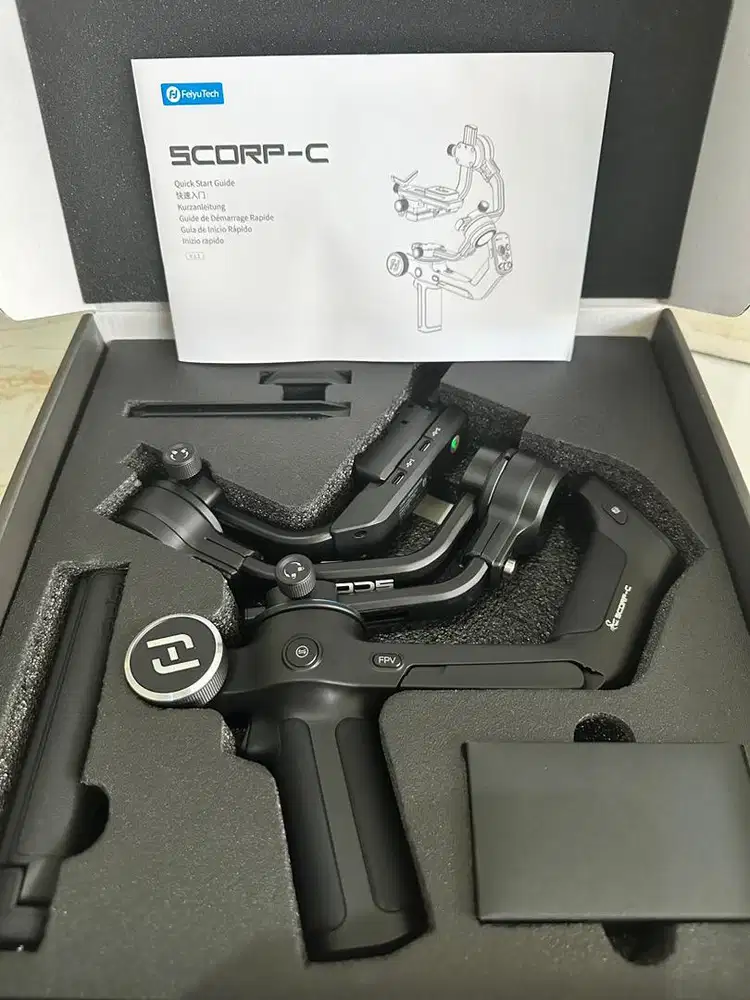 Gimbal Kamera Feiyu Scorp C 3 Axis Stabilizer Kamera