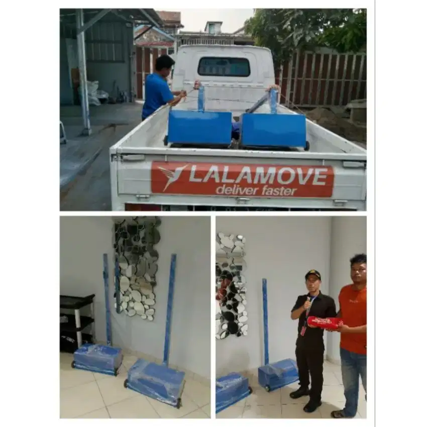 tiang net badminton fortebel 1set(2tiang) fre jaring net