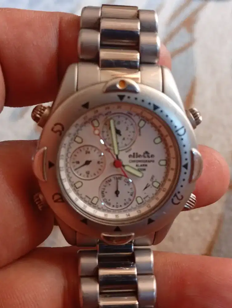 Ellese Chrono tmbl 4 Normal semua jam saja size 36mm rante b bb 65kg