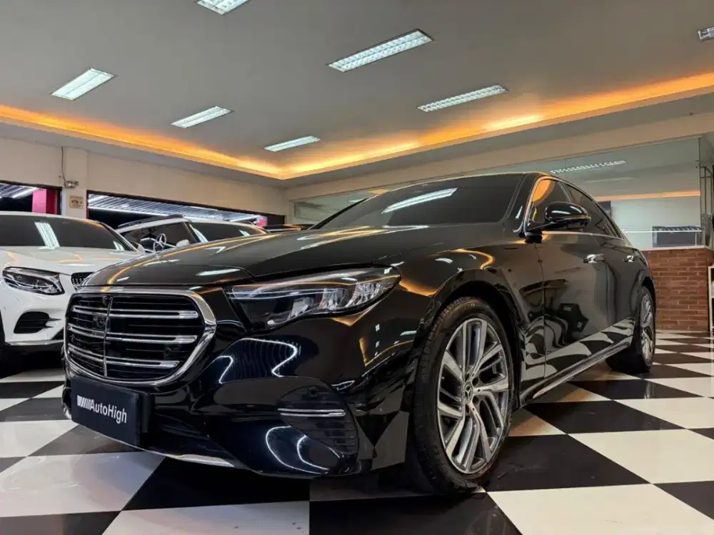 DP10% [Km5.000] E200 Exclusive 2024 Black Reg 2025 #AUTOHIGH