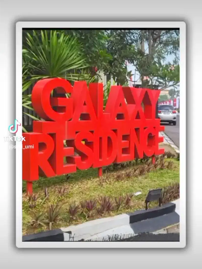 Di Sewakan rumah 2 lantai di galaxy residence minimal sewa 2 th 75jt