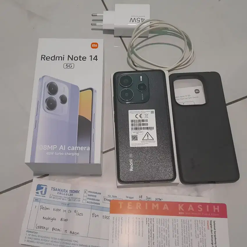 REDMI NOTE 14 5G 99% LIKE NEW