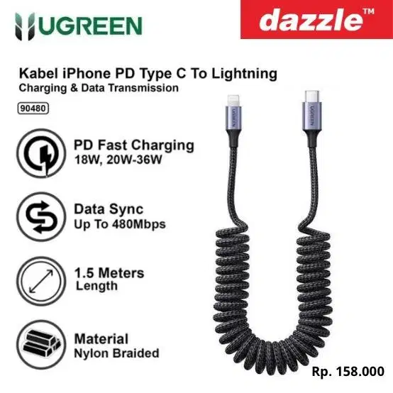 type c to lightning ugrenn