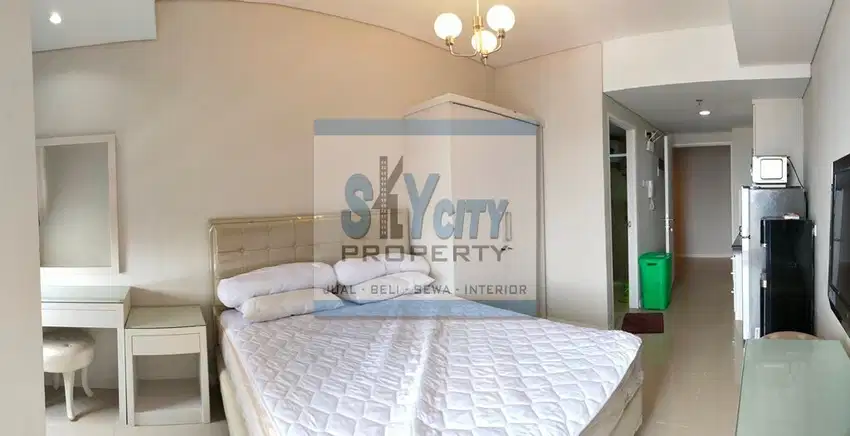 DISEWAKAN STUDIO FULL FURNISHED LENGKAP METROPARK RESIDENCE