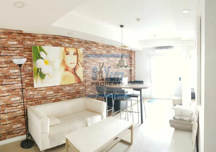 DISEWAKAN METROPARK RESIDENCE 2 BR FULL FURNISHED SIAP HUNI