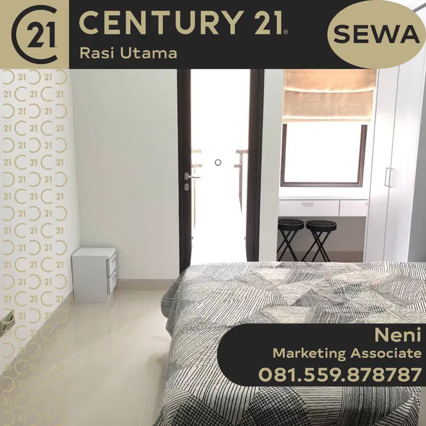 DISEWAKAN 1 UNIT APARTEMEN DI TRANSPARK CIBUBUR