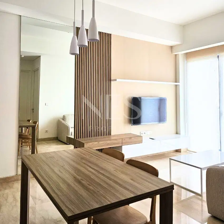 57 Promenade 1 BR, FF, Fasilitas Lengkap, Dekat Mall, Jakpus