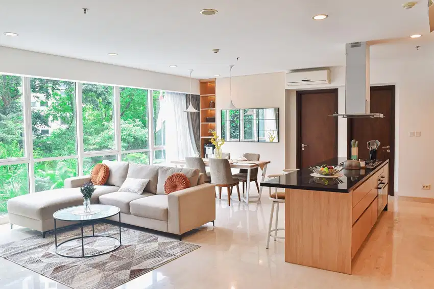 Apartemen Setiabudi Sky Garden 155m 3BR Full Furnish Tower Garden