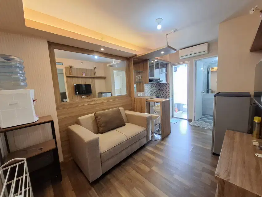 SEWA Apartemen 2 Kamar Furnished Keren di Bassura City