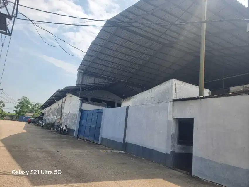 GUDANG di DADAP, SIAP PAKAI dekat PIK 2 lokasi di jalan besar