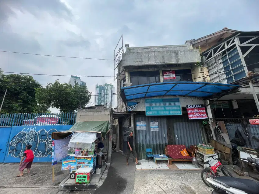 DIJUAL RUKO JALAN PRAMUKA RAYA, PASEBAN JAKARTA PUSAT