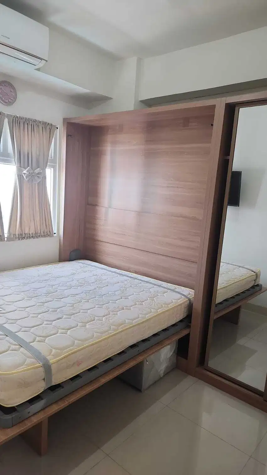FOR SALE DI JUAL 2 BEDROOM BR APARTEMEN GREEN PRAMUKA NERINE MALL CITY