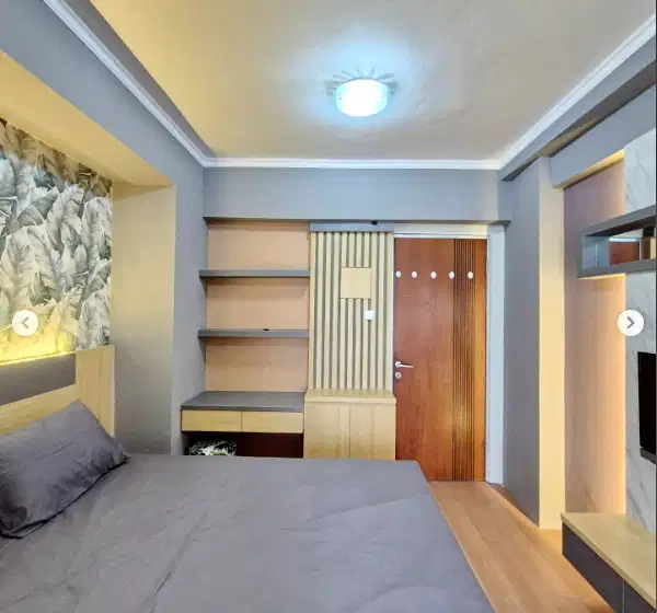 NEWW Apartemen Gunawangsa Manyar Studio Full Furnished Interior Mewah