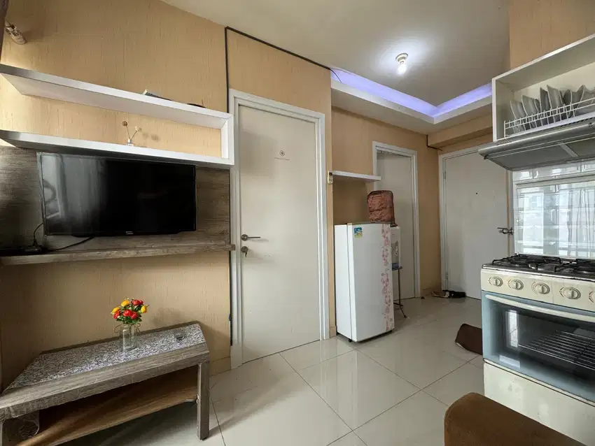 Sewa murah apartemen Green Pramuka 2 Bedroom Full Furnish, Free IPL