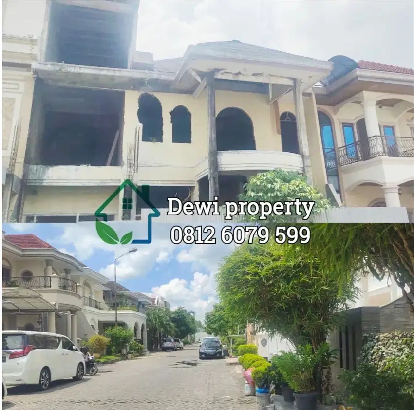 DIJUAL VILLA KOMP CEMARA ASRI JLN ANGGREK