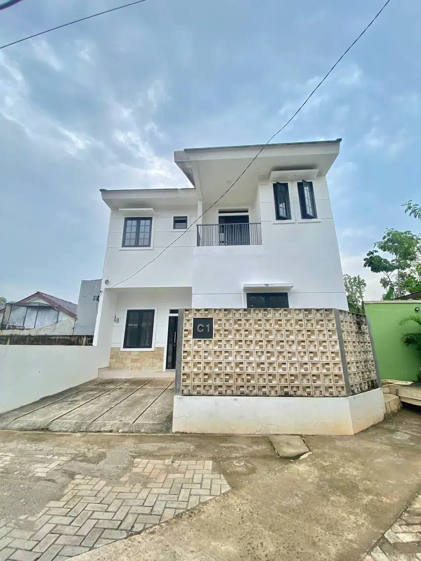 Rumah Modern 2 Lantai Siap Huni Di Dekat LRT Cibubur