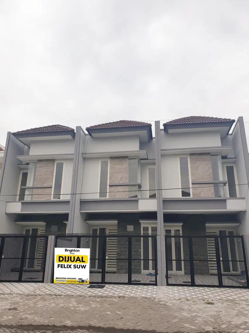 Jual Rumah Baru 2 lt SUTOREJO UTARA