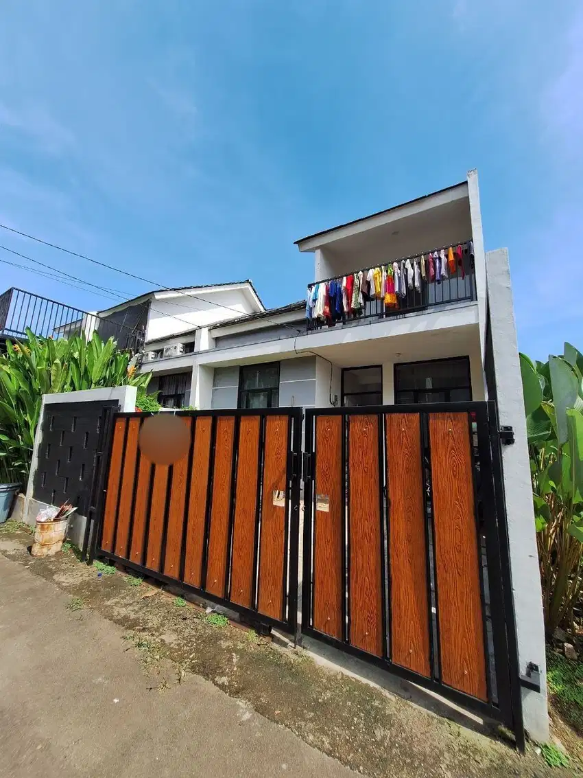 Rumah Mezanine Cantik Minimalis Modern Dekat Stasiun Sudimara