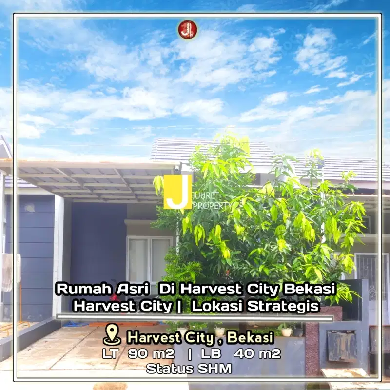 Dijual Rumah Harvest City Cluster Sweet Alba
