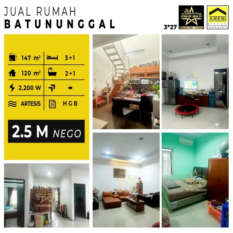 rumah di Batununggal