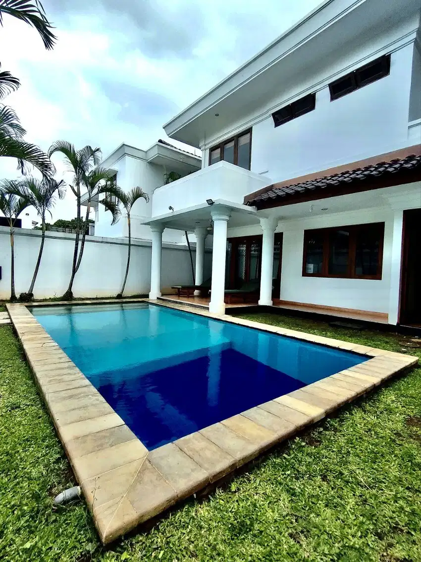 DD227 Rumah Private Pool 404 m2 Pejaten Barat Jakarta Selatan