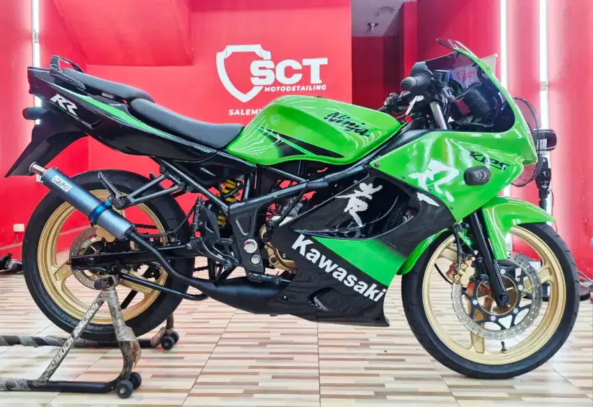 JualCpt90%LikeNew PjkDes26 KAWASAKI NINJA 150 RR OLD 2010 SE 150RR