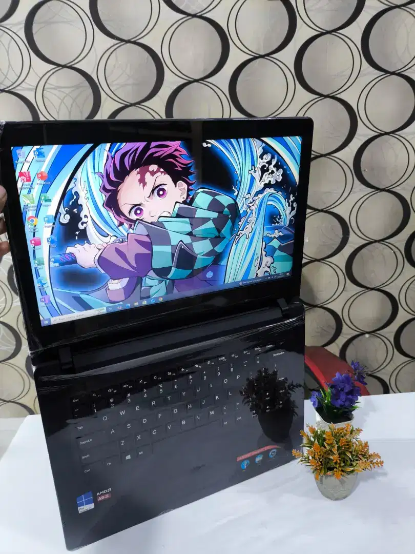 Lenovo Ideapad 110 Ram 16/256gb Ssd AMD a9 Siap Pakai COD