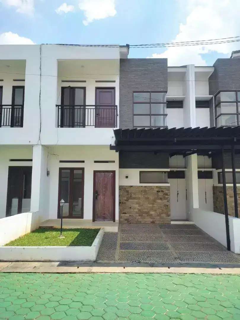 rumah baru siap huni dalam cluster di kalisari jakarta timur
