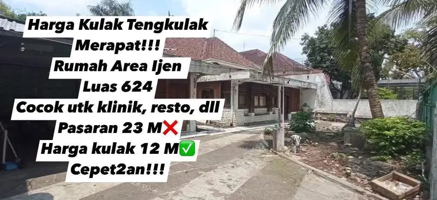 Rumah Ijen Murah Harga Tengkulak